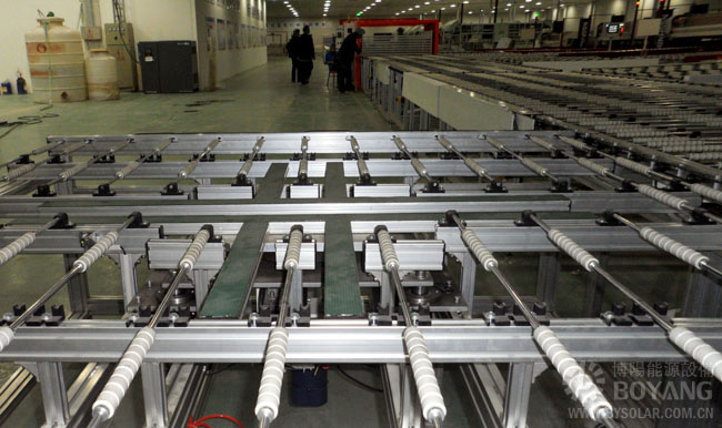 光伏組件生產線-頂升旋轉流水線